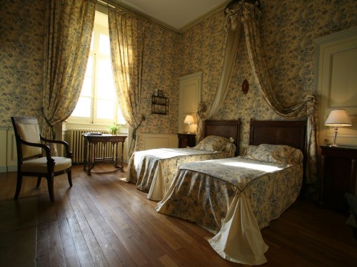 Chambre Jaune du château de Beaujeu