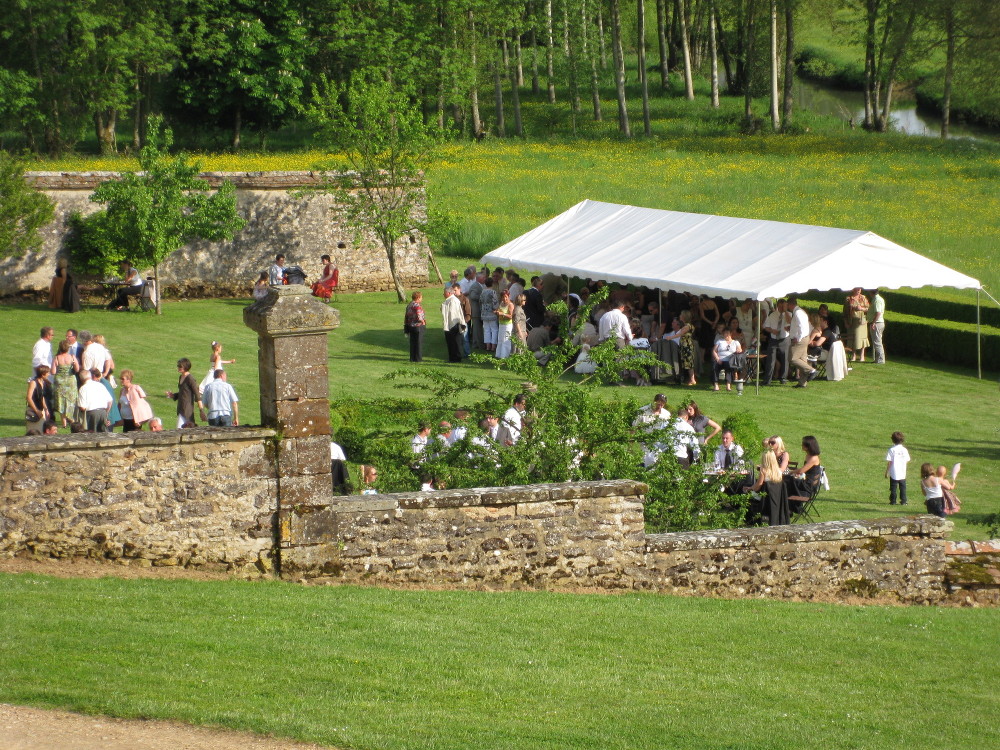 Cocktail dans les jardins ...