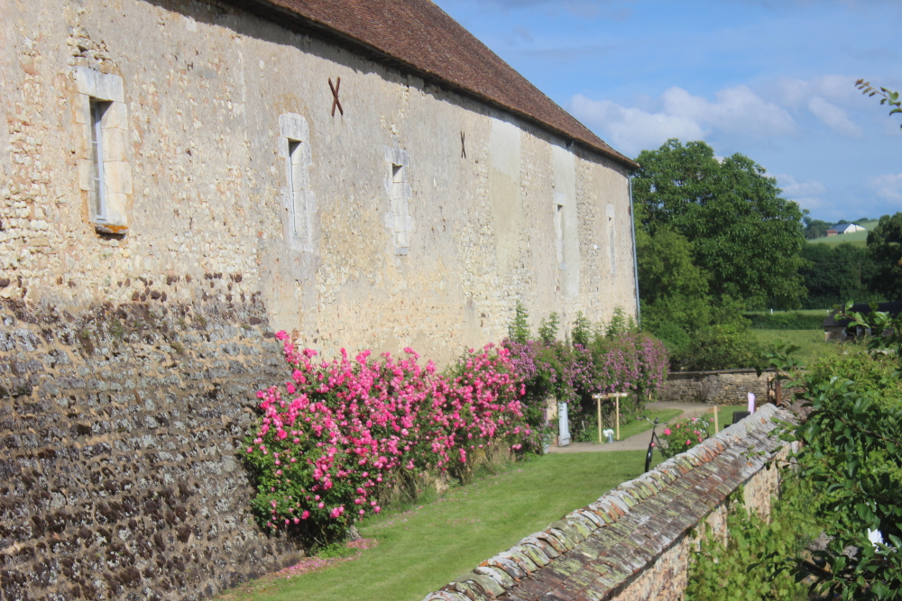 Terrasse sur laquelle ouvre les caves